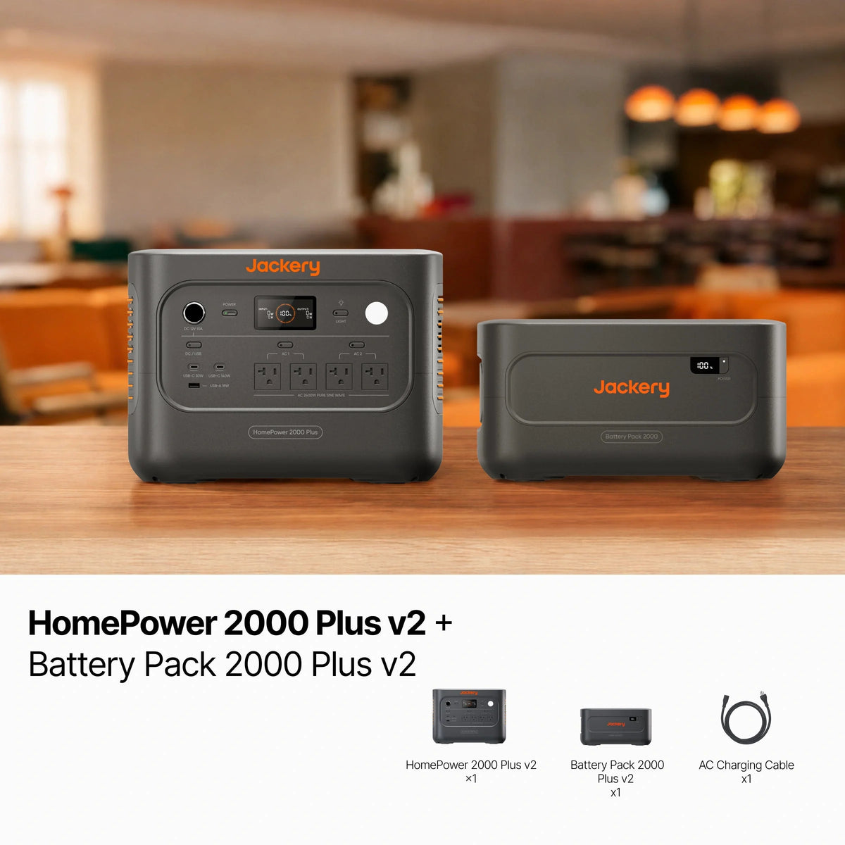 Jackery HomePower 2000 Plus v2 Portable Power Station