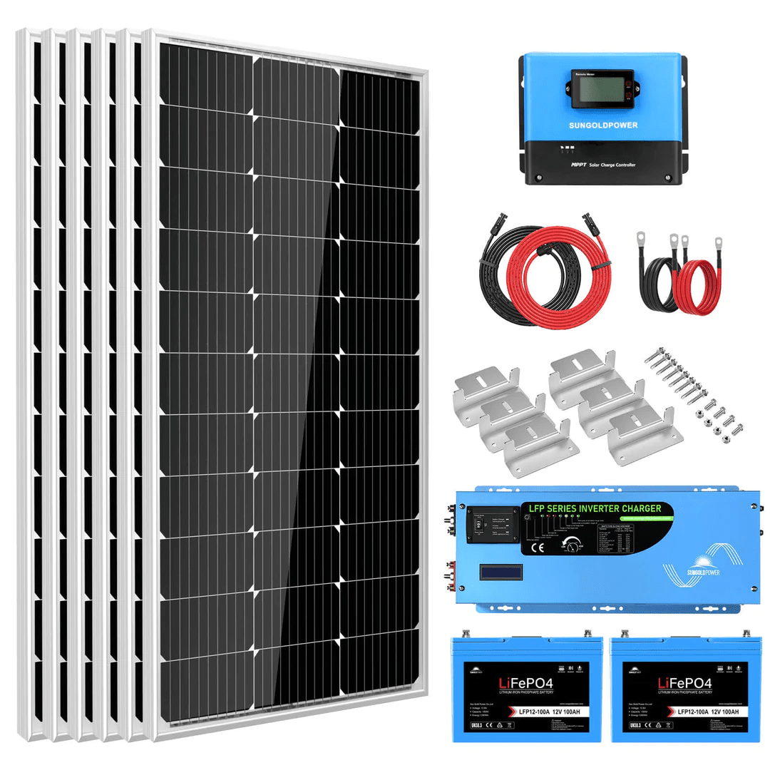 SunGold Power Off Grid Solar Kit - ShopSolar.com