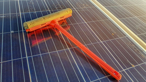 maintaining solar panels