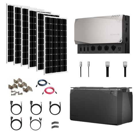 portable solar system when camping
