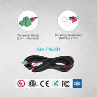 Renogy Battery Voltage Sensor with Battery Ring Terminals - ShopSolar.com