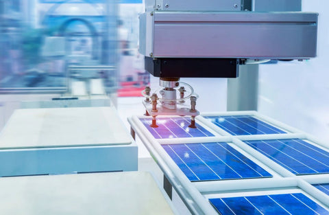 reading the specifications of a solar panel
