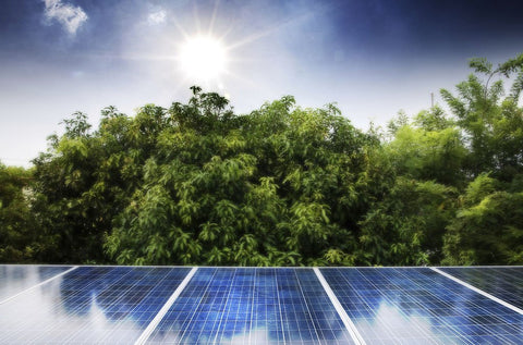 reflecting heat solar panels