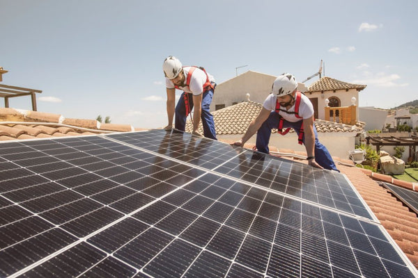 residential solar system average size is
