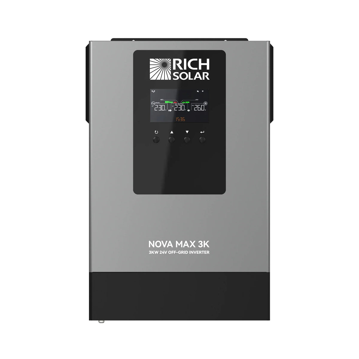 RICH SOLAR NOVA MAX 3K 24V 3000W Off-Grid Hybrid Inverter