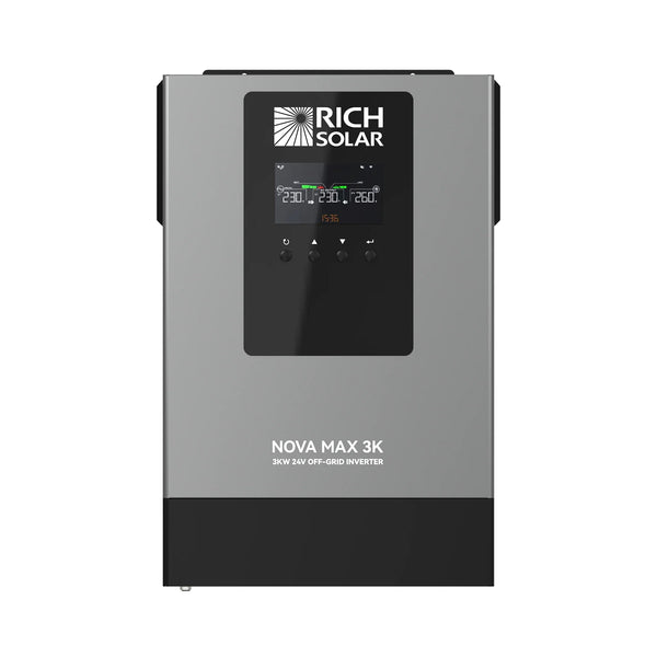 RICH SOLAR NOVA MAX 3K 24V 3000W Off-Grid Hybrid Inverter
