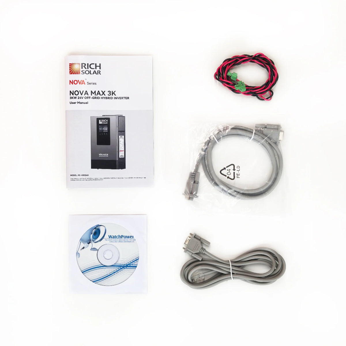 RICH SOLAR NOVA MAX 3K 24V 3000W Off-Grid Hybrid Inverter