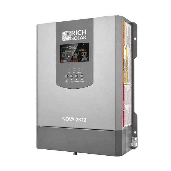 RICH SOLAR NOVA SWITCH 12V 2000W Pure Sine Wave Inverter