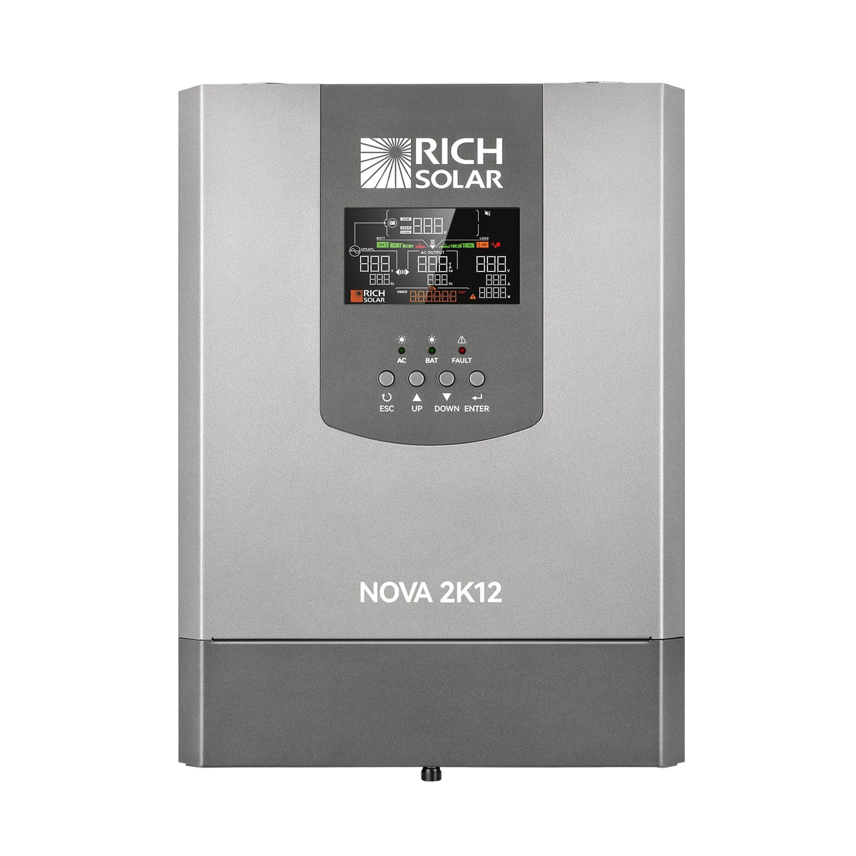 RICH SOLAR NOVA SWITCH 12V 2000W Pure Sine Wave Inverter