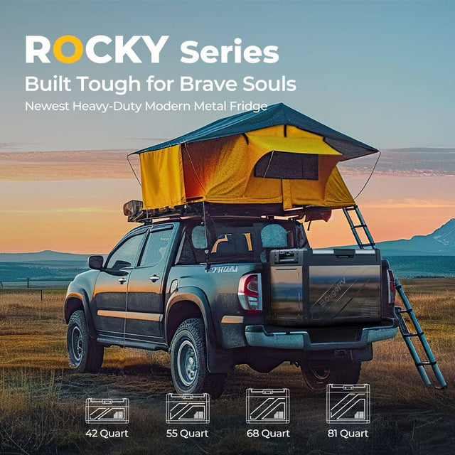 BougeRV Rocky Dual Zone 12V Portable Fridge - ShopSolar.com