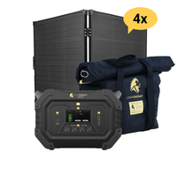 Lion Energy Safari 3,000W / 1,612wH Portable Power Station + Choose Your Custom Bundle | Solar Generator Kit - ShopSolar.com