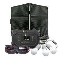 1 Solar panel / 0 EMP Bags / 1 LED light string