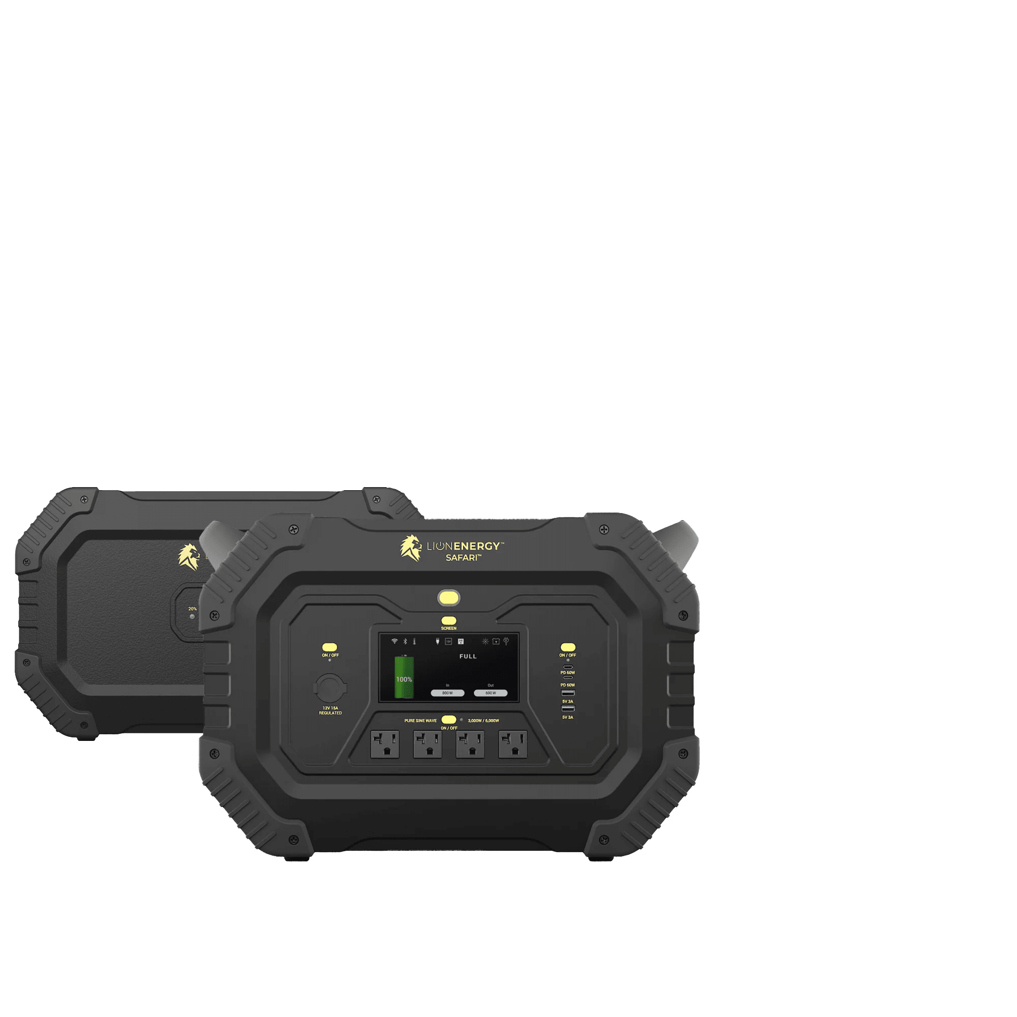 lion energy solar generator Lion Energy Safari XP Portable Power Station Bundle