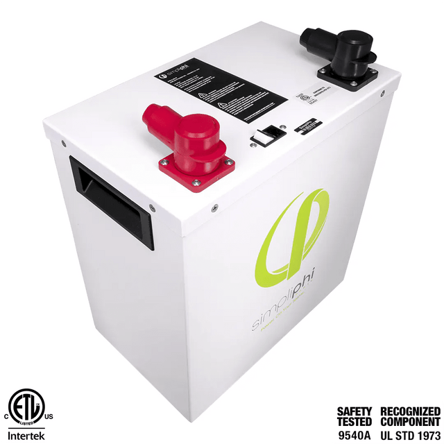 Simpliphi PHI 3.8 kWh LFP Battery - ShopSolar.com