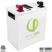 Simpliphi PHI 3.8 kWh LFP Battery - ShopSolar.com