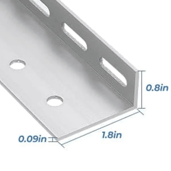 BougeRV 28 in Adjustable Solar Panel Tilt Mount Brackets with Foldable Tilt Legs - ShopSolar.com