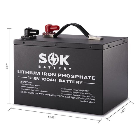 SOK 206Ah 12V LiFePO4 Battery