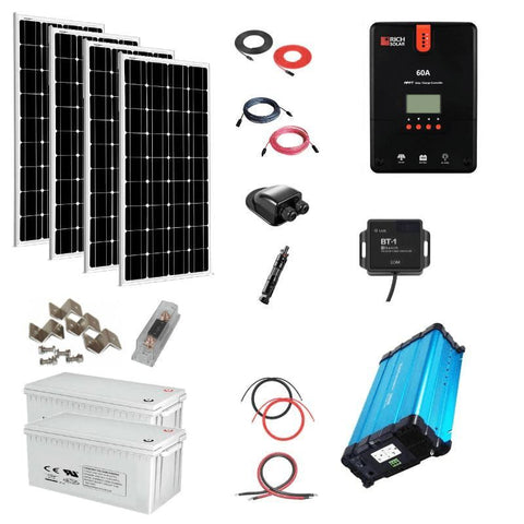 solar home heating system