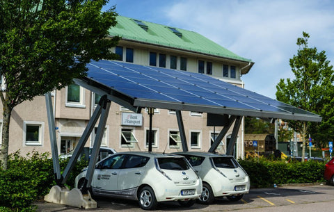 solar panels to charge you car