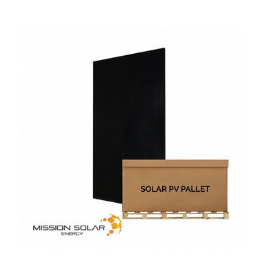 28 x Mission Solar 435W Solar Panel Pallet - 12.1kW - N-type TOPCon Monocrystalline | MSX10-435HN0B