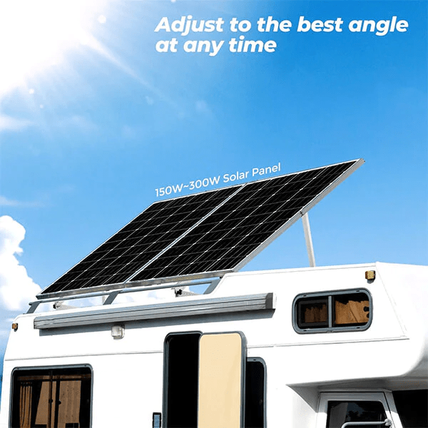 BougeRV 41 in Adjustable Solar Panel Tilt Mount Brackets - ShopSolar.com