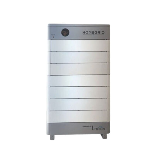HomeGrid STACK'D Lithium Battery Bank | USA MADE & 10-Year Warranty - ShopSolar.com