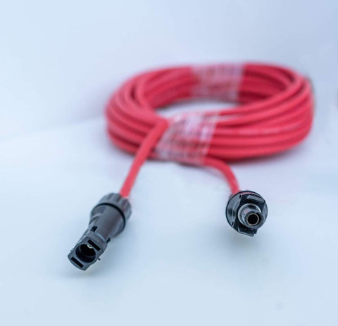 what gauge wire for 100w solar panel