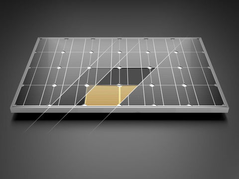 what metals are used in solar panels