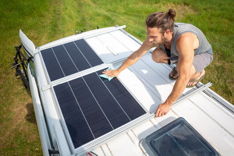 what will 45 watts solar panel run