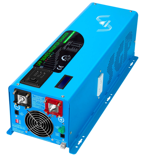 SunGold Power 4000W DC 12V Split Phase Pure Sine Wave Inverter with Charger - ShopSolar.com