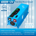 SunGold Power 4000W DC 12V Split Phase Pure Sine Wave Inverter with Charger - ShopSolar.com