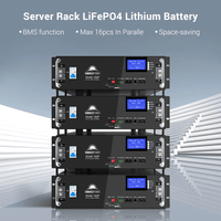 SunGold Power 48V 100AH Server Rack Lifepo4 Lithium Battery - ShopSolar.com