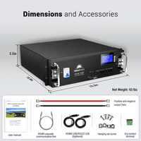 SunGold Power 48V 100AH Server Rack Lifepo4 Lithium Battery - ShopSolar.com