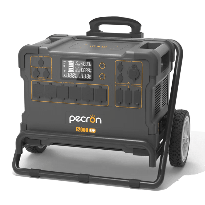 Pecron E2000LFP [Expandable] 2000W / 1,920Wh Portable Power Station + Choose Your Custom Bundle | Complete Solar Generator Kit| Up to 8064Wh Capacity - ShopSolar.com