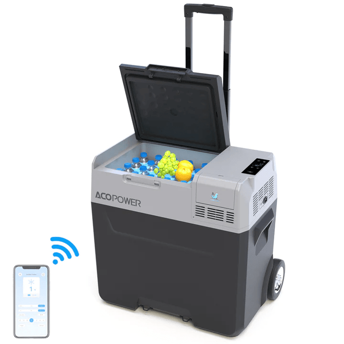 LionCooler Pro Portable Solar Fridge Freezer, 52 Quarts - With Battery - ShopSolar.com