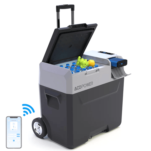LionCooler Pro Portable Solar Fridge Freezer, 52 Quarts - With Battery - ShopSolar.com