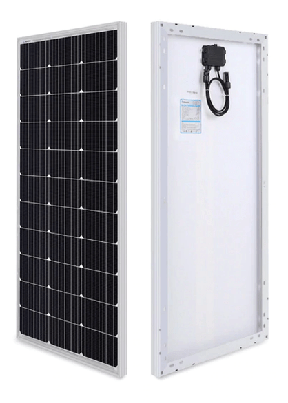 100 Watt 12V Mono Solar Starter Kit w/ Wanderer 10A Charge Controller + Free Shipping! - Shop Solar Kits