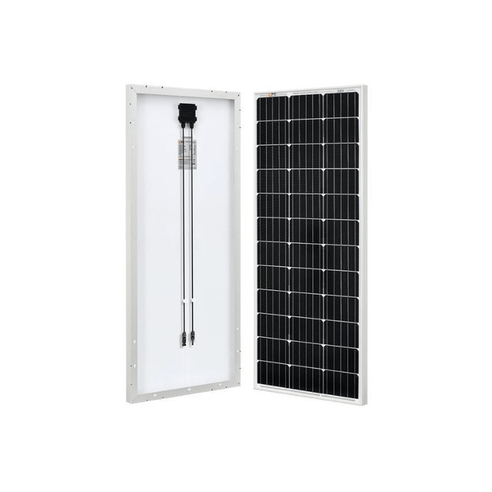 100 Watt Monocrystalline Solar Panel | High Efficiency | 12V (Open Box) - ShopSolarKits.com