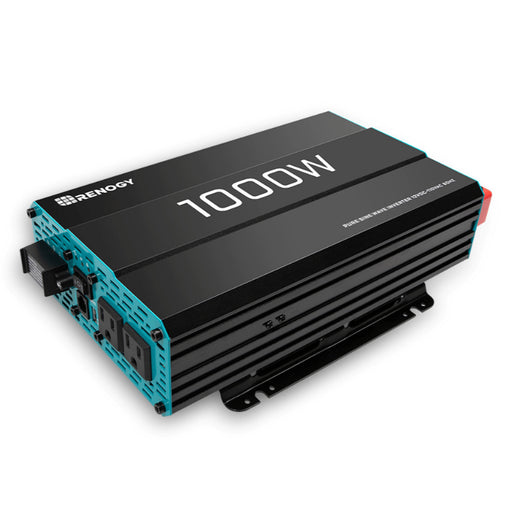 Renogy 1000W 12V Pure Sine Wave Inverter | RNG-INVT-1000-12V-P2 + Free Shipping - Shop Solar Kits