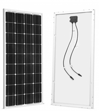 1 x 100 Watt Solar Panel | 12 Volts Mono + Free shipping & No Sales Tax - Shop Solar Kits