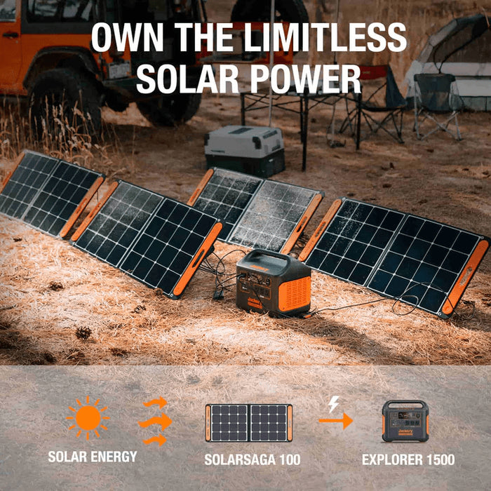 Jackery Explorer 1500 | 1,534Wh / 1,800W Portable Power Station + Choose Your Custom Bundle | Complete Solar Kit - ShopSolar.com