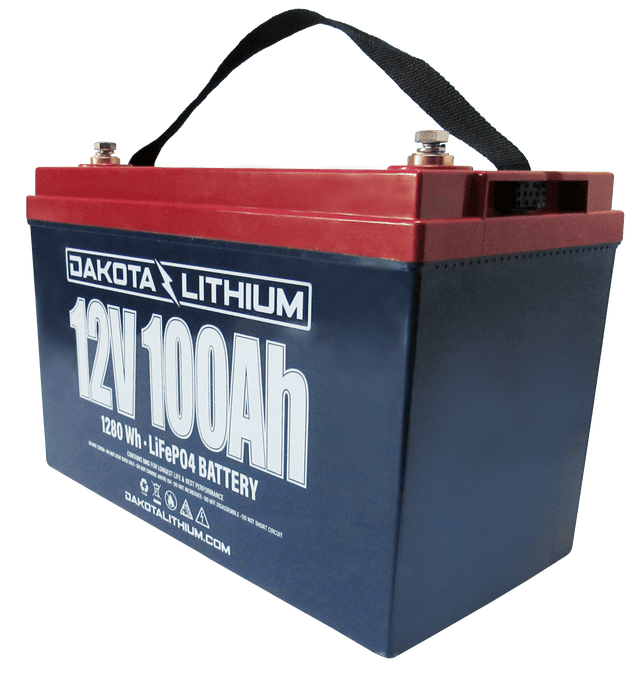 Dakota Lithium 12V 100Ah | Deep Cycle LiFePO4 Battery | Lithium Solar Battery - ShopSolar.com