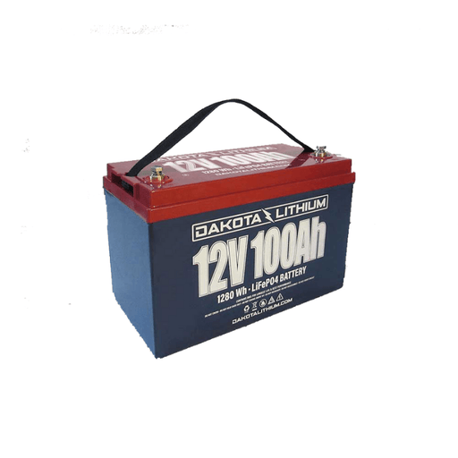 Dakota Lithium 12V 100Ah | Deep Cycle LiFePO4 Battery | Lithium Solar Battery - ShopSolar.com