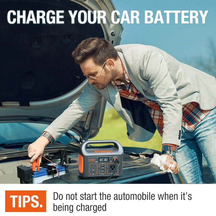 Jackery 12V Automobile Battery Charging Cable - ShopSolar.com
