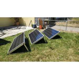 1 x 28" Solar Panel Stand Setup / Legs | Portable Solar Panel Legs, Fully Adjustable to Multiple Angles - For 100 or 200W Solar Panels - ShopSolar.com