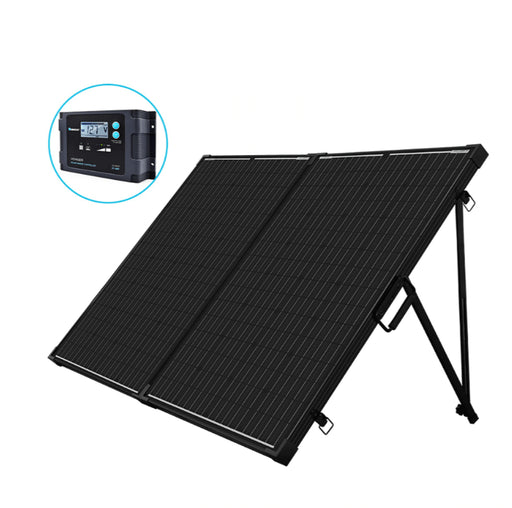 200 Watt 12 Volt Monocrystalline Foldable Solar Suitcase | RNG-KIT-STCS200D-VOY20 + Free Shipping - Shop Solar Kits