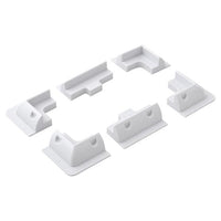 Solar Panel Corner Bracket Mounts - Set of 6 - ShopSolar.com