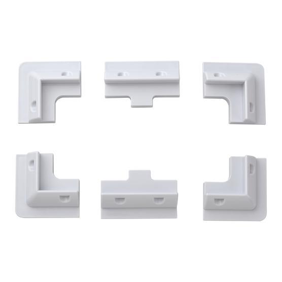 Solar Panel Corner Bracket Mounts - Set of 6 - ShopSolar.com