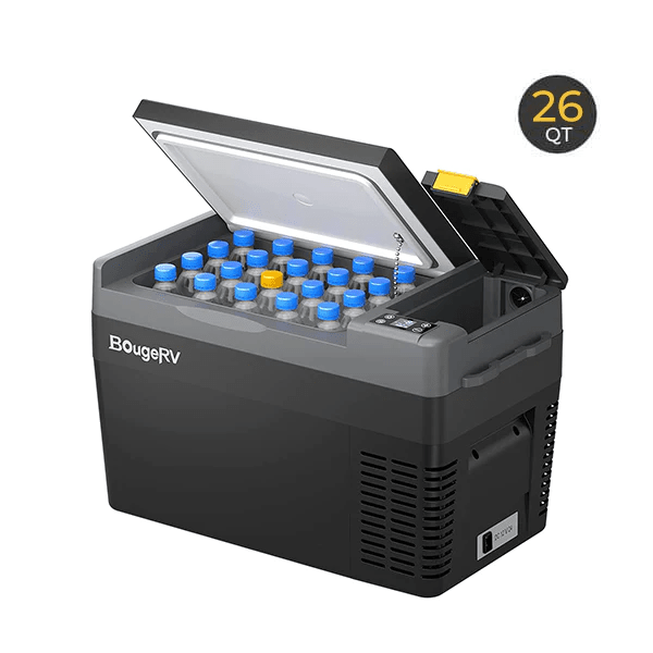 BougeRV CRPRO 12V Portable Car Fridge Freezer - ShopSolar.com