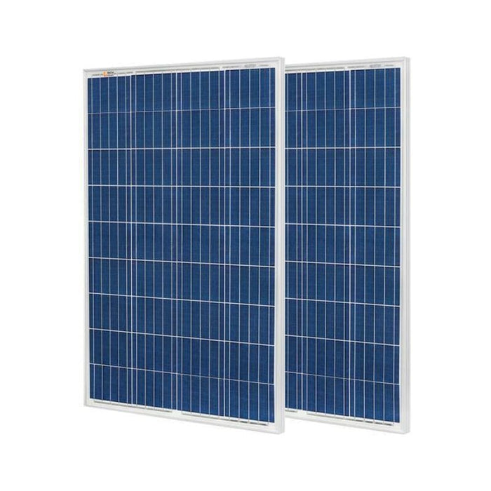 *[Open Box]* Rich Solar 2 x 100 Watt Polycrystalline Solar Panel | High Efficiency 12V - ShopSolar.com